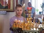 Преосвященнейший Дионисий, епископ Россошанский и Острогожский, совершил всенощное бдение в храме святых апостолов Петра и Павла села Петропавловка