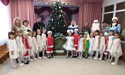 Рождественский утренник в детском саду «Теремок» поселка Каменка