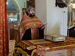 В понедельник Светлой седмицы епископ Дионисий совершил Литургию в храме Покрова Пресвятой Богородицы города Павловска