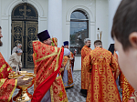 Епископ Россошанский и Острогожский Дионисий совершил Божественную литургию в храме Успения Пресвятой Богородицы г. Калач
