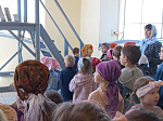 Руководитель епархиального миссионерского отдела провел экскурсию для воспитанников детских садов г. Россоши