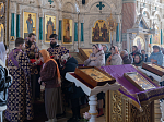 В Неделю Торжества Православия Преосвященнейший епископ Дионисий совершил Литургию в Ильинском кафедральном соборе