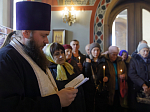 В великопостную Родительскую субботу епископ Дионисий совершил панихиду в Свято-Ильинском кафедральном соборе города Россошь