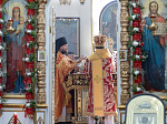 Епископ Дионисий совершил Божественную литургию в храме святого мученика Иоанна Воина г. Богучар