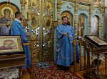 Преосвященнейший епископ Дионисий возглавил торжества престольного праздника храма иконы Божией Матери Казанская поселка Каменка