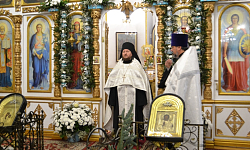 В храме святого мученика Иоанна Воина города Богучара совершили Великую вечерню