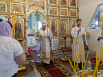 Епископ Россошанский и Острогожский освятил храм во имя Архангела Михаила в Репьёвском районе