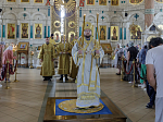 В день памяти Всех святых, в земле Российской просиявших, епископ Дионисий совершил Литургию в Ильинском кафедральном соборе города Россошь
