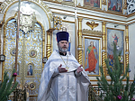 В попразднство Рождества Христова Преосвященнейший епископ Дионисий совершил Божественную литургию в храме Вознесения Господня города Калач
