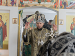В пятницу 3-й седмицы Великого поста епископ Дионисий совершил Литургию Преждеосвященных Даров в Троицком храме с. Елизаветовка