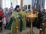 Вербное воскресенье в храме Иоанна Воина
