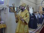 В Неделю 3-ю по Пятидесятнице Правящий Архиерей совершил Божественную литургию в Спасском Костомаровском женском монастыре