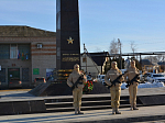 Открытие памятного знака в с. Новая Калитва