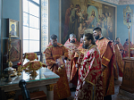 Епископ Россошанский и Острогожский Дионисий совершил Божественную литургию в храме Успения Пресвятой Богородицы г. Калач