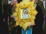 В госпиталь была принесена чудотворная икона «Казанская-Витебская»
