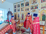 В храме иконы Божией Матери «Казанская» с. Коротояк (Покровка) соборно совершена Божественная литургия