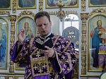 В субботу первой седмицы Великого поста епископ Россошанский и Острогожский Дионисий возглавил богослужение в храме святого мученика Иоанна Воина города Богучара
