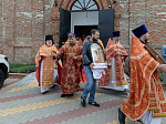 Епископ Россошанский и Острогожский Дионисий совершил Божественную литургию в Георгиевском храме с. Манино Калачеевского района