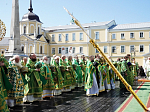 В день памяти прп. Сергия Радонежского Правящий Архиерей Россошанской епархии сослужил Предстоятелю Русской Церкви за Литургией в Троице-Сергиевой лавре