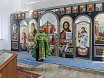 Богослужение в праздник Входа Господня в Иерусалим в Зайцевке