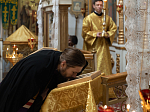 Правящий Архиерей совершил Литургию в Георгиевском храме села Терновое Острогожского района