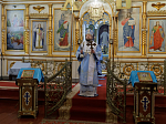 В праздник Благовещения Пресвятой Богородицы епископ Россошанский и Острогожский Дионисий совершил Божественную литургию в храме Вознесения Господня города Калач
