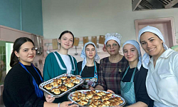 Мастер-класс "Жаворонки прилетели"в школе села Солдатское