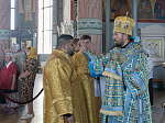 В канун Недели 4-й по Пятидесятнице епископ Россошанский и Острогожский Дионисий совершил всенощное бдение в Свято-Ильинском кафедральном соборе г. Россоши