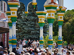 В день памяти преподобного Сергия Радонежского епископ Дионисий сослужил Предстоятелю Русской Православной Церкви за Литургией в Троице-Сергиевой лавре