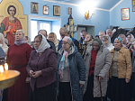 Правящий Архиерей возглавил воскресное богослужение в храме Рождества Пресвятой Богородицы города Россошь