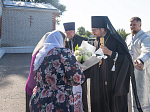 Епископ Россошанский и Острогожский освятил храм во имя Архангела Михаила в Репьёвском районе