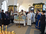 В Казанском храме города Павловска совершили чин Великого освящения воды