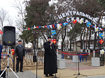 Открытие сквера в Петропавловке
