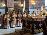 Торжества в честь праздника святого пророка Божия Илии в Россоши возглавил Высокопреосвященнейший Леонтий, митрополит Воронежский и Лискинский