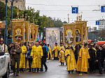 В Воронеже состоялся общегородской крестный ход, приуроченный ко дню памяти Собора святых Воронежской митрополии