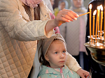 В праздник Входа Господня в Иерусалим Правящий Архиерей совершил Божественную литургию в Ильинском кафедральном соборе Россоши