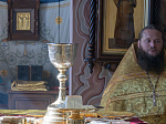 В праздник Крещения Руси епископ Дионисий совершил Божественную литургию в Свято-Ильинском кафедральном соборе города Россоши