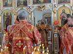 Епископ Россошанский и Острогожский Дионисий совершил Божественную литургию в Казанском храме с. Коротояк (Покровка) Острогожского района