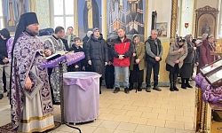 В храме святого мученика Иоанна Воина города Богучара прошло празднование Торжества Православия