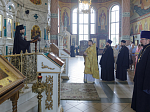 Глава Россошанской епархии совершил молодежную Литургию в Свято-Ильинском кафедральном соборе города Россошь