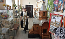 В Петропавловском районе освятили здание краеведческого экспозиционно‑выставочного отдела»