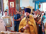 В день престольного праздника иерей Ярослав Манохин совершил Божественную литургию в храме святых апостолов Петра и Павла села Петропавловка