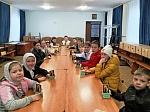 В воскресной школе Вознесенского храма г. Калач состоялась беседа о духовном наследии патриарха Тихона