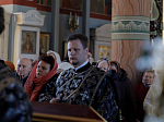 Преосвященнейший епископ Дионисий совершил вечерню с чином прощения в Свято-Ильинском кафедральном соборе Россоши