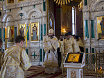 Епископ Россошанский и Острогожский Андрей совершил вечернее богослужение в Ильинском кафедральном соборе