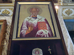 Икона святителя Николая и святые мощи — в Тихоновском соборном храме