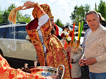 Архипастырь возглавил пасхальную утреню в храме Покрова Пресвятой Богородицы с. Ливенка Павловского благочиния