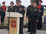 В Острогожском районе прошло торжественное открытие мемориала «Танк ИС-2»