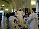 В Крещенский сочельник епископ Россошанский и Острогожский Дионисий совершил Литургию в храме Святой Живоначальной Троицы районного поселка Кантемировка