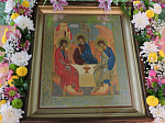 День Святой Троицы в Сретенском воинском храме Острогожска